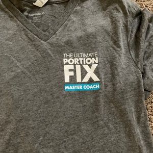 Beachbody portion fix charcoal, Heather T-shirt.